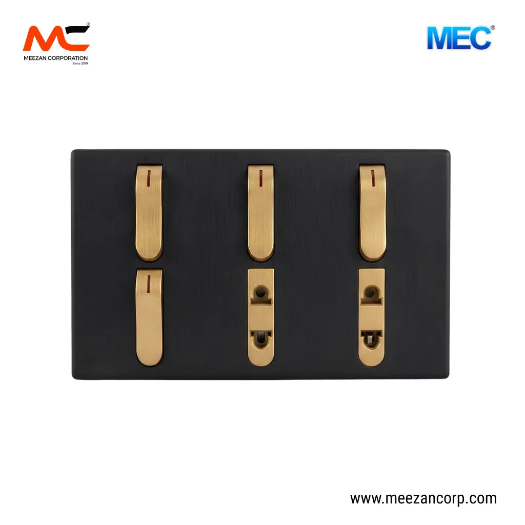 4+2 Slim Black Golden (MEC)