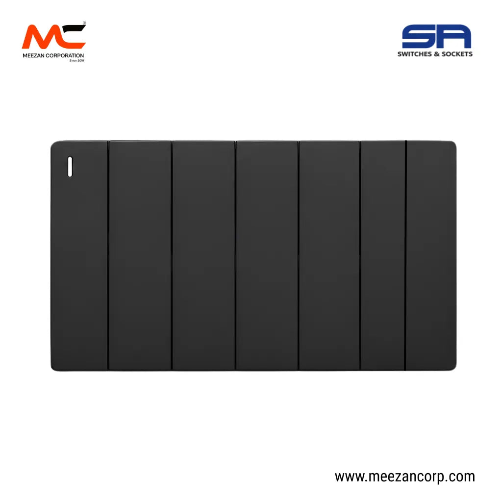 7 Gang Matte Black (SA)