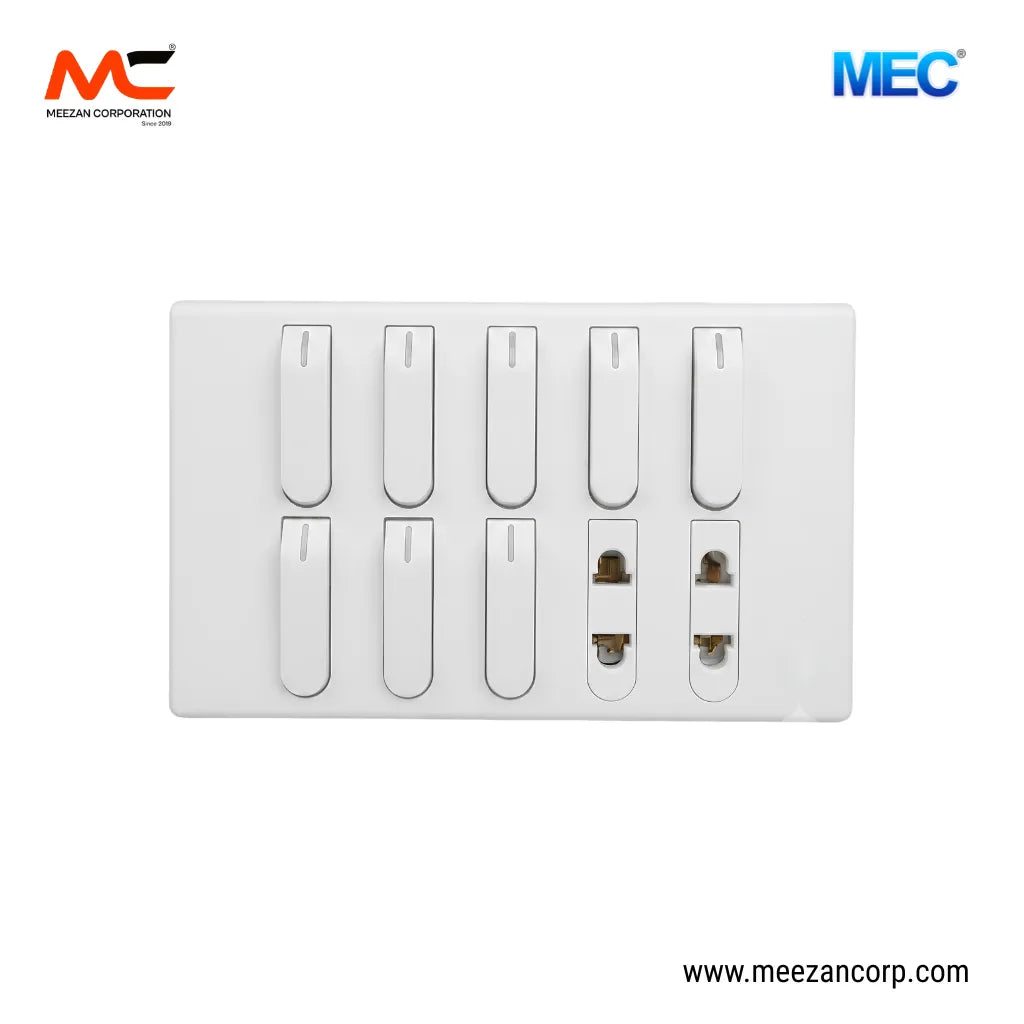 8+2 Slim Full White (MEC)