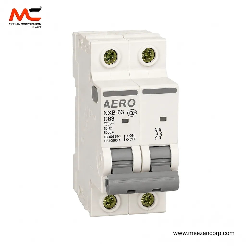 Aero Two Pole Breaker 63A