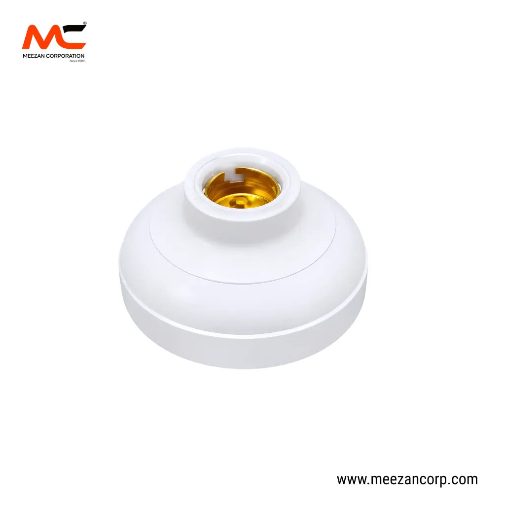 Classic Round B22 Straight Batten Light Holder