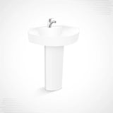 Dell 4 Basin & Pedestal