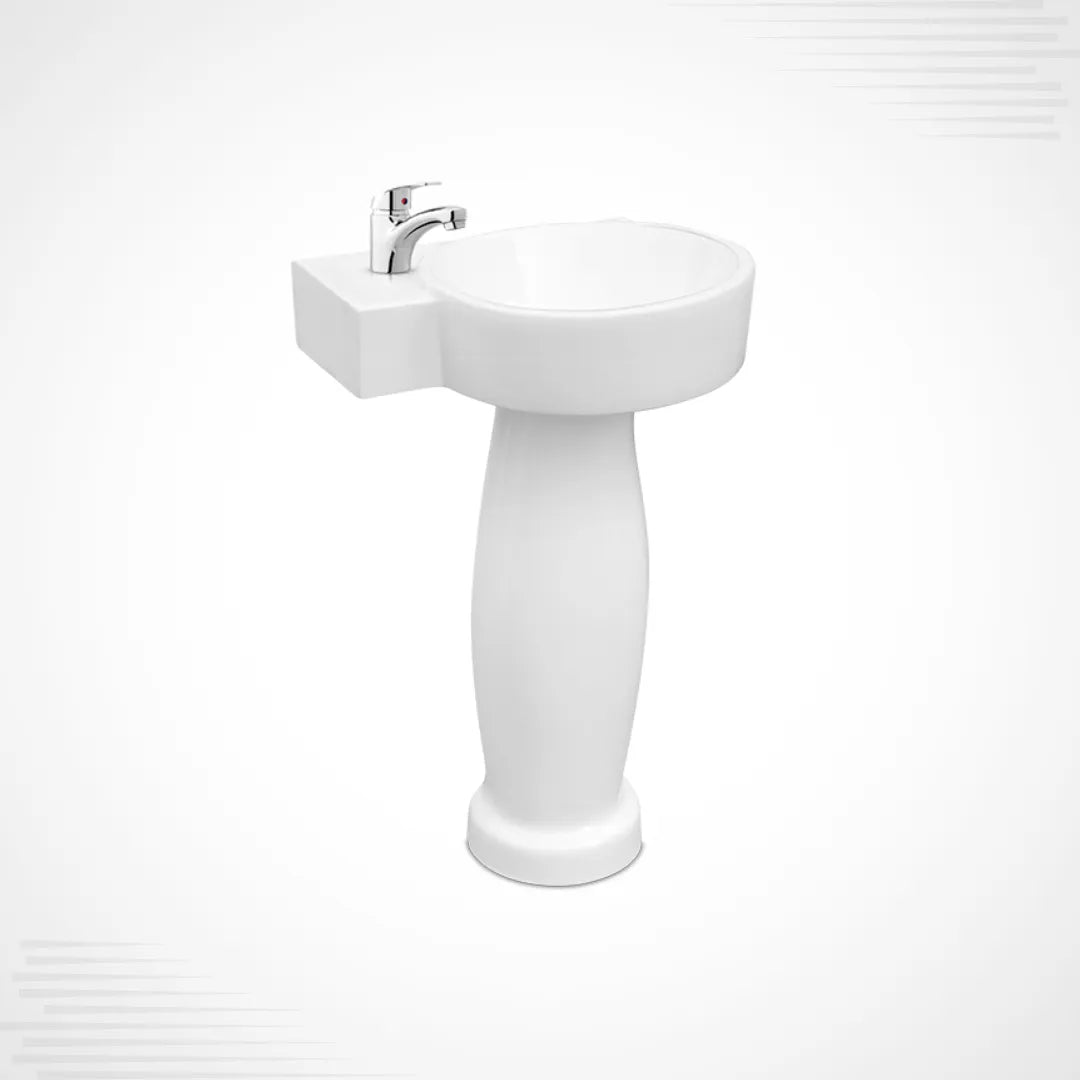 Dell Corner 2 in 1 Basin Pedestal