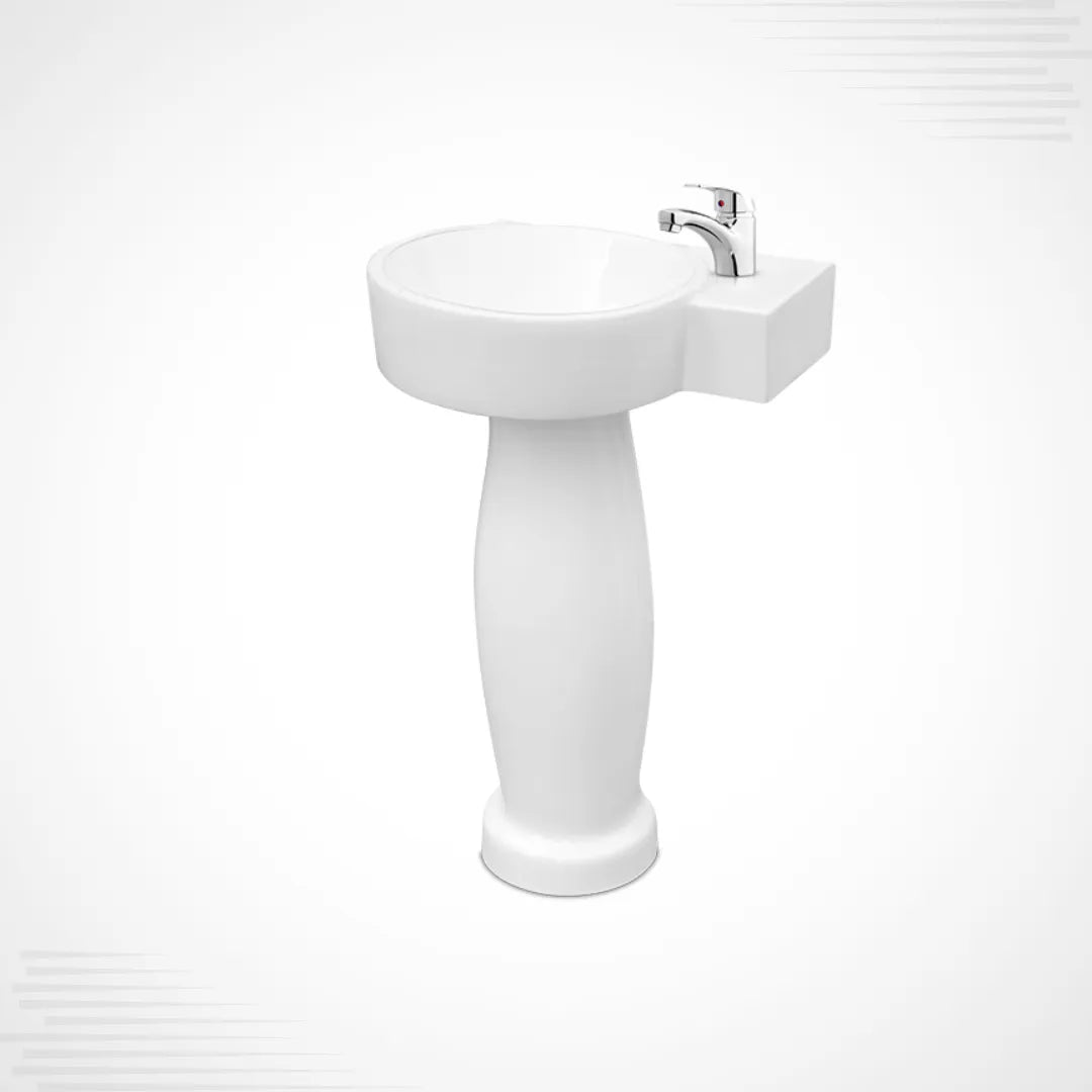 Dell Corner 2 in 1 Basin Pedestal