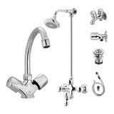 Faisal Economy 4 Knob Showerset