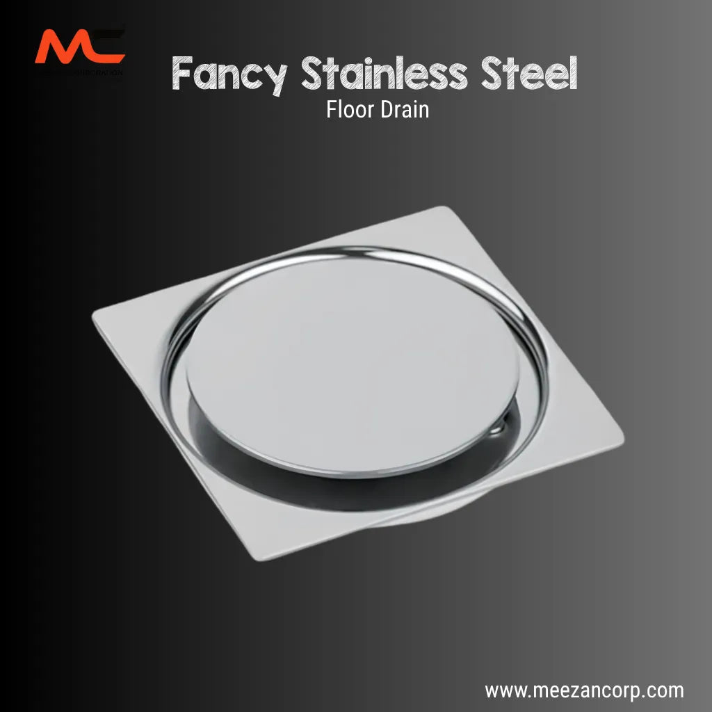 Fancy Stainless Steel Floor Drain (6x6)