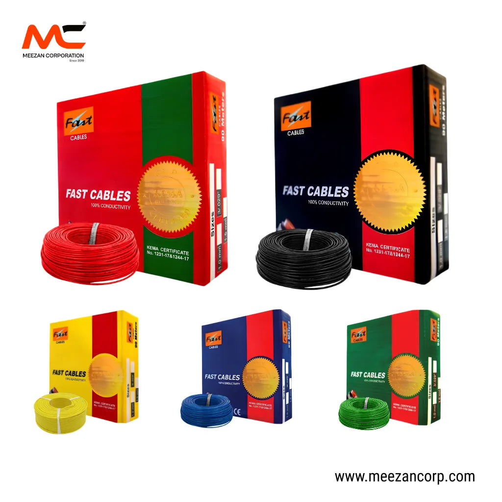 Fast Cables Premium PVC Insulated Copper Wires