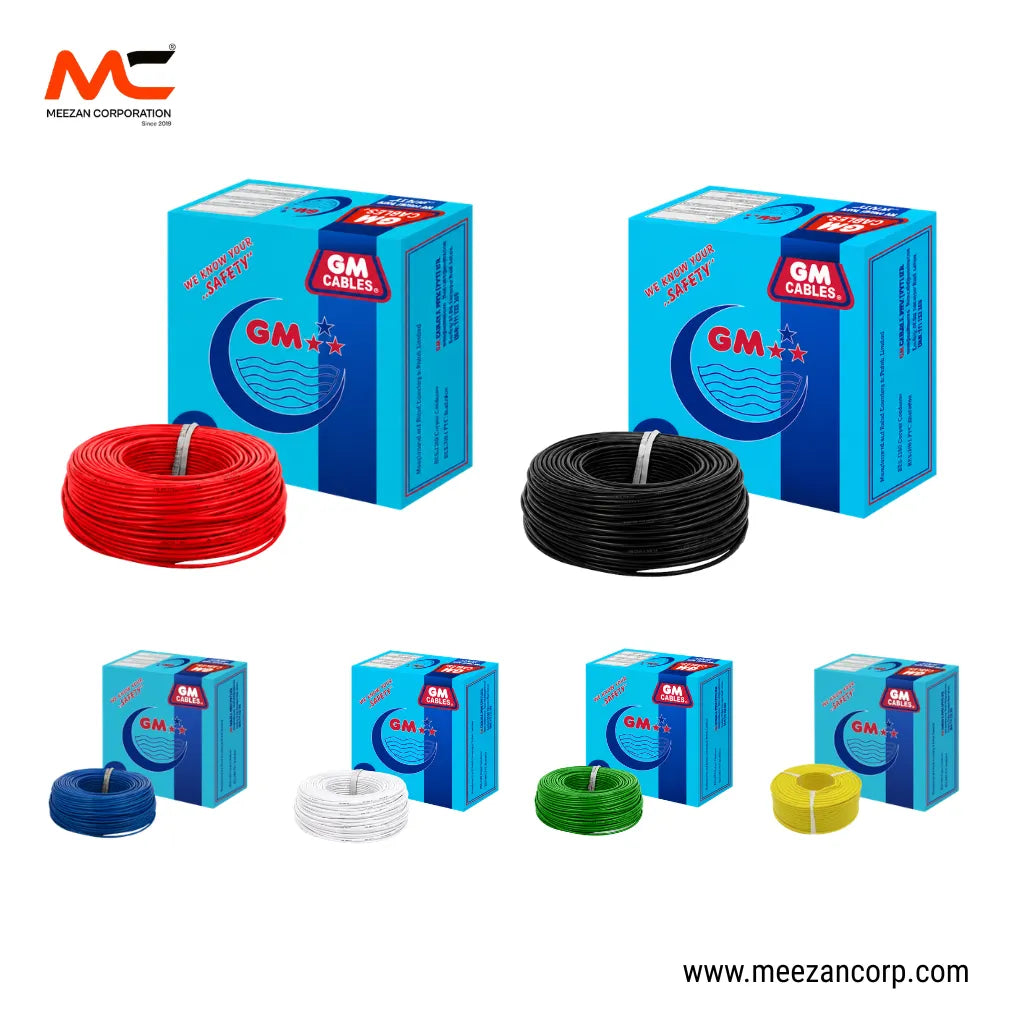 GM Cables Premium PVC Insulated Copper Wires – High Conductivity Electrical Cables