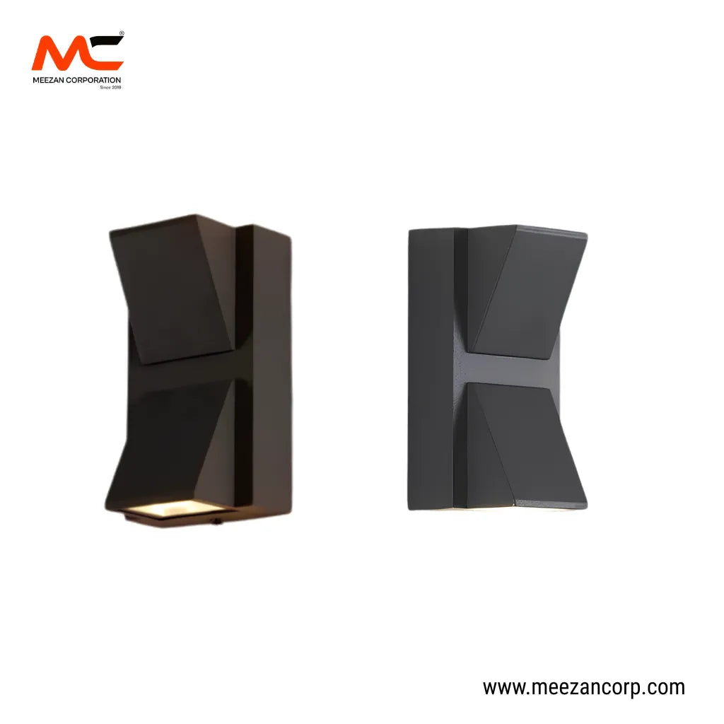 Geometric Dual-Direction LED Wall Light