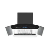 Golden Fuji GF-225 90cm Wall-Mounted Chimney Range Hood with Touch & Hand Sensor