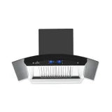 Golden Fuji GF-325 90cm Wall-Mounted Chimney Range Hood with Touch & Hand Sensor