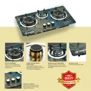 Golden Fuji GT-3A21 Built-In Gas Hob