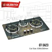 Golden Fuji GT-3A23 Built-In Gas Hob