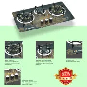 Golden Fuji GT-3A23 Built-In Gas Hob