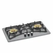 Golden Fuji ST-4000 Brass Burner Black Built-In Gas Hob