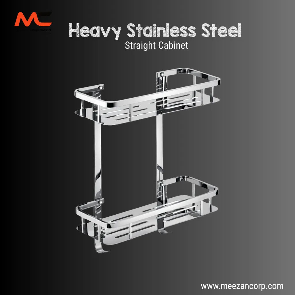 Heavy Stainless Steel Straight Cabinet