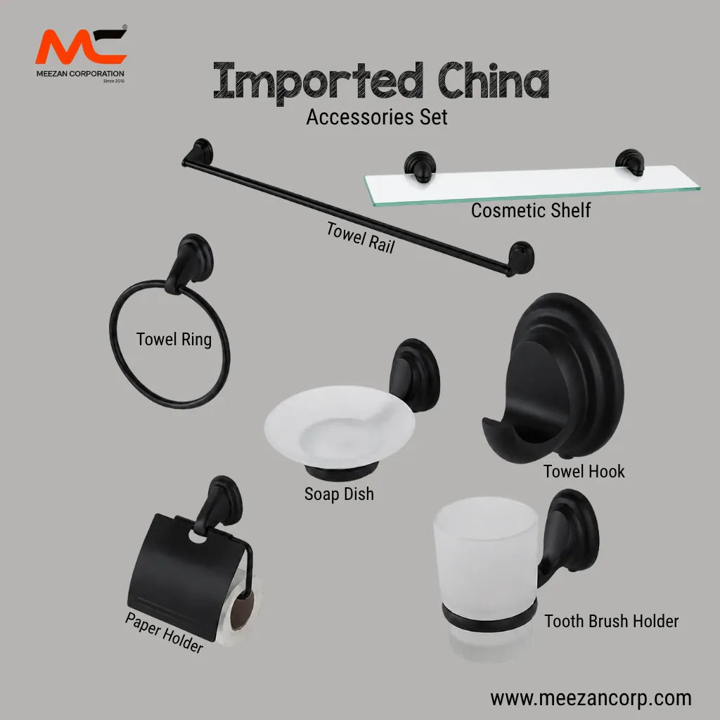 Imported China Luxury Bathroom Accessories Set