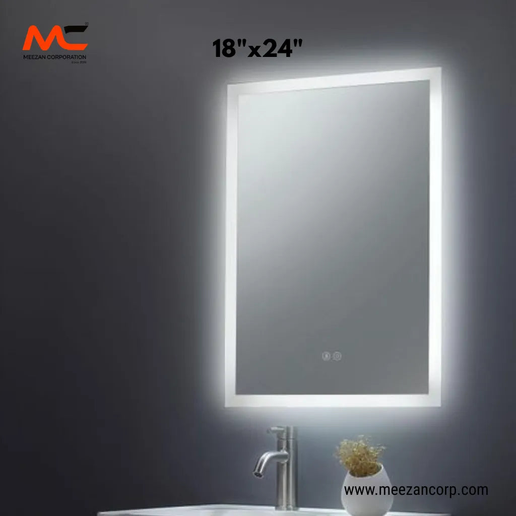LED Mirror – Cool White Perimeter Border