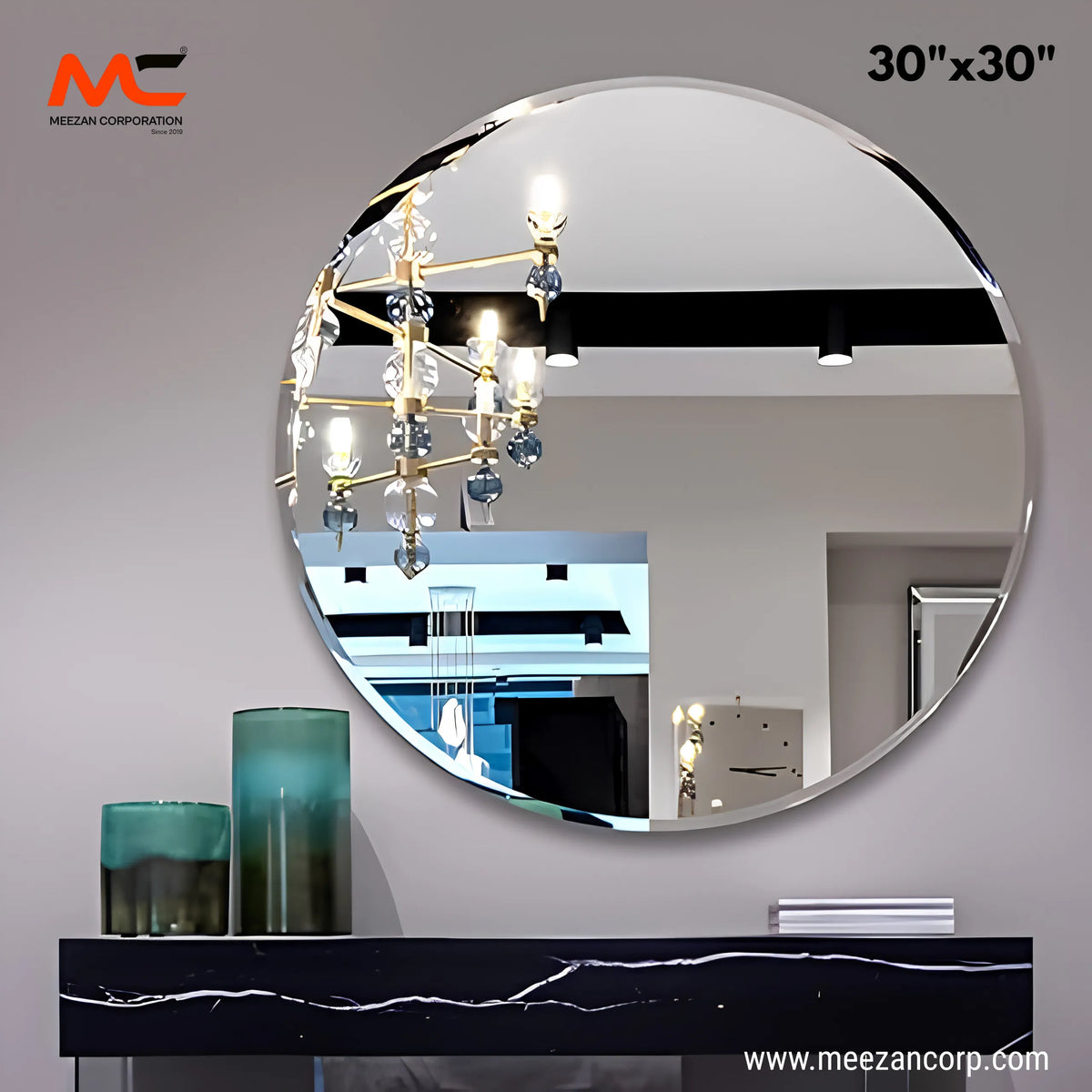 Mirror Circular Frameless – Classic Round