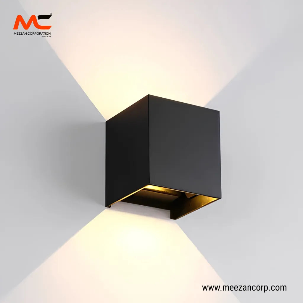 Modern Cube Dual-Direction LED Wall Light