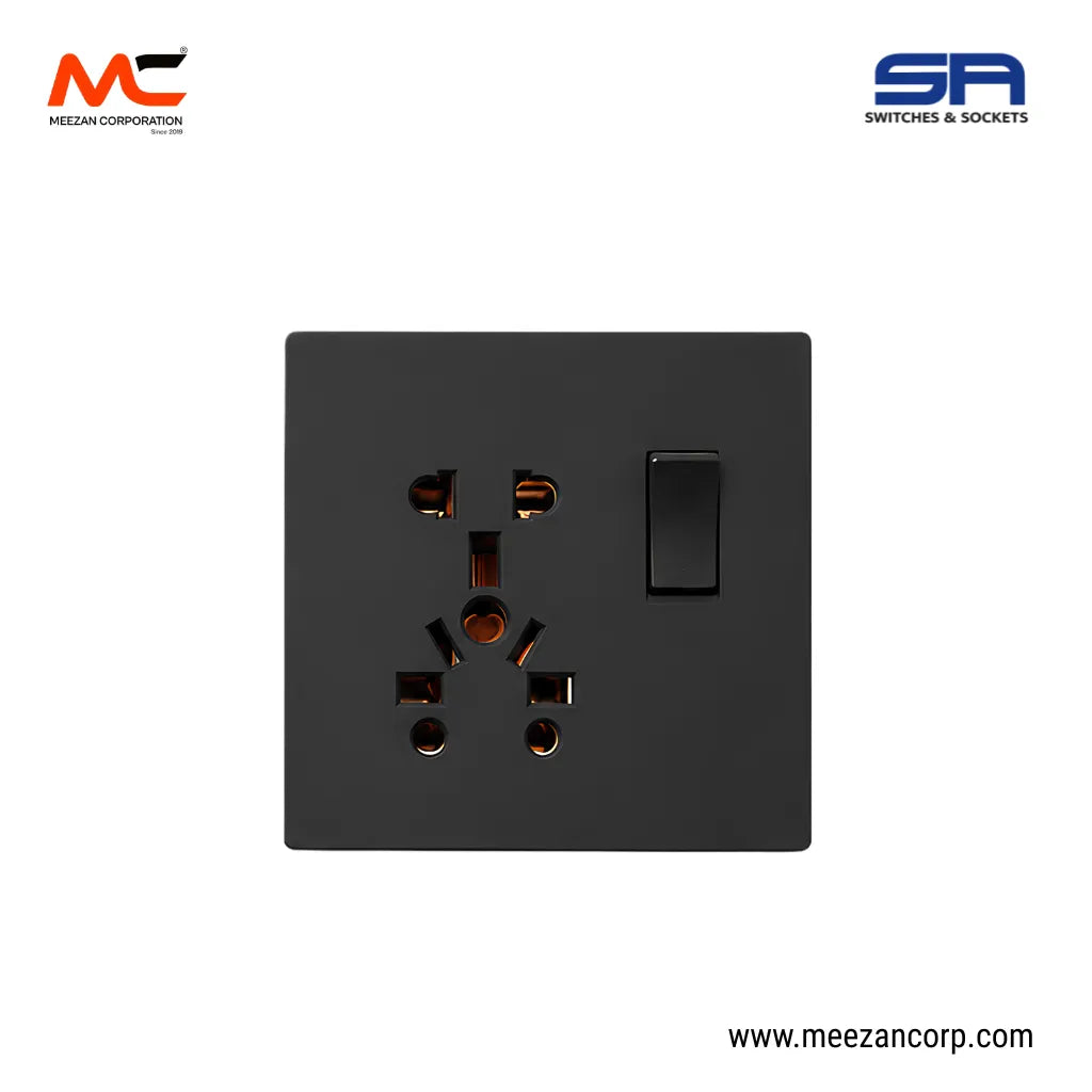Multi Socket Matte Black (SA)