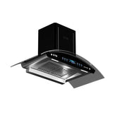 NasGas 86cm Curved Glass Kitchen Hood (KHD-280)
