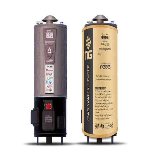 NasGas DEG-35 Electric Gas Water Heater Delux Geyser