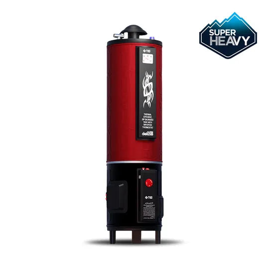 NasGas DEG-35 Electric Gas Water Heater Super Heavy Double Safety Geyser