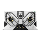 NasGas DG-148 3-Burner Stainless Steel Built-In Gas Hob with Auto Ignition