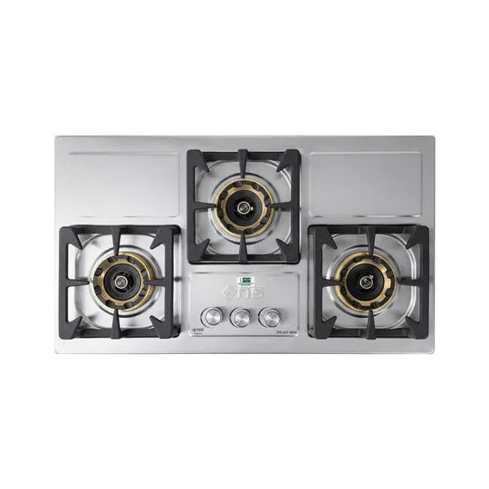 NasGas DG-227 SDN 3-Burner Stainless Steel Built-In Gas Hob