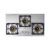 NasGas DG-227 SDN 3-Burner Stainless Steel Built-In Gas Hob