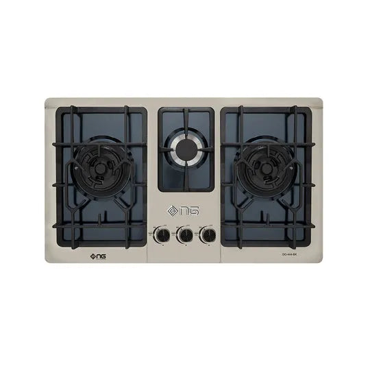 NasGas DG-444 BK 3-Burner Built-In Gas Hob