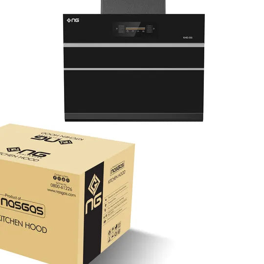 NasGas Dual-Motor Auto-Clean Kitchen Hood (KHD-355)