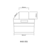 NasGas Dual-Motor Auto-Clean Kitchen Hood (KHD-355)