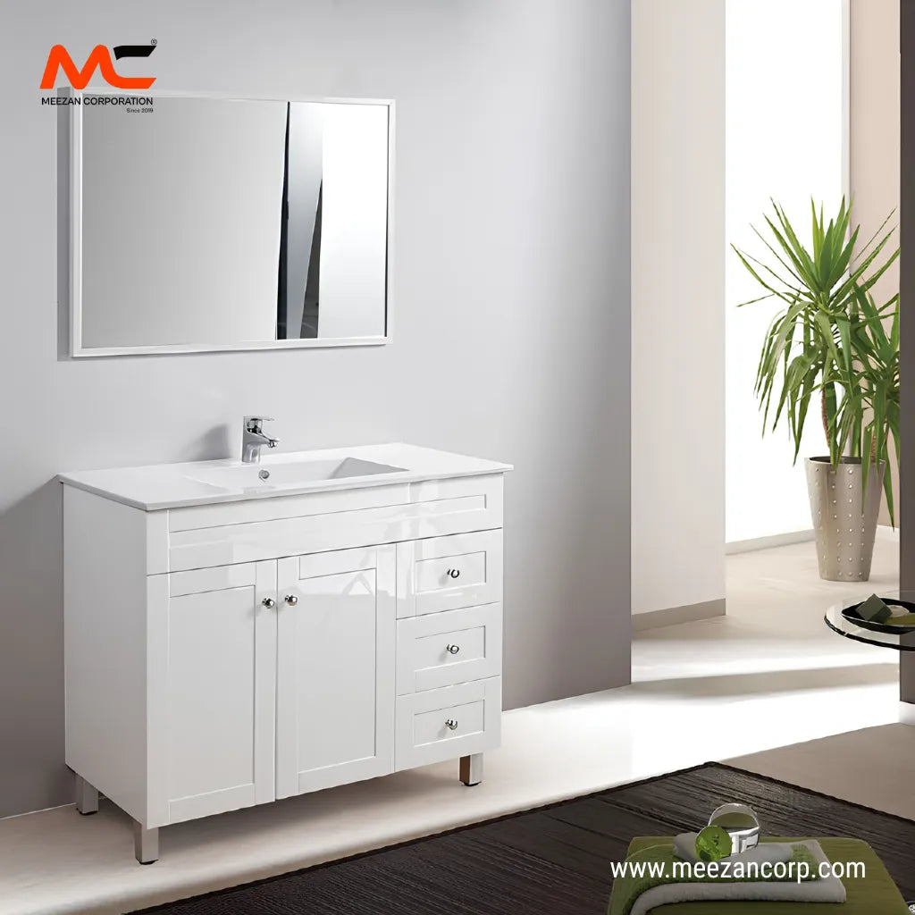 PVC Vanity White