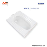 Porta HD09 Orissa Squatting Pan (WC)