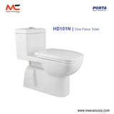 Porta HD101N Cito One Piece Toilet with Hydraulic Seat Cover