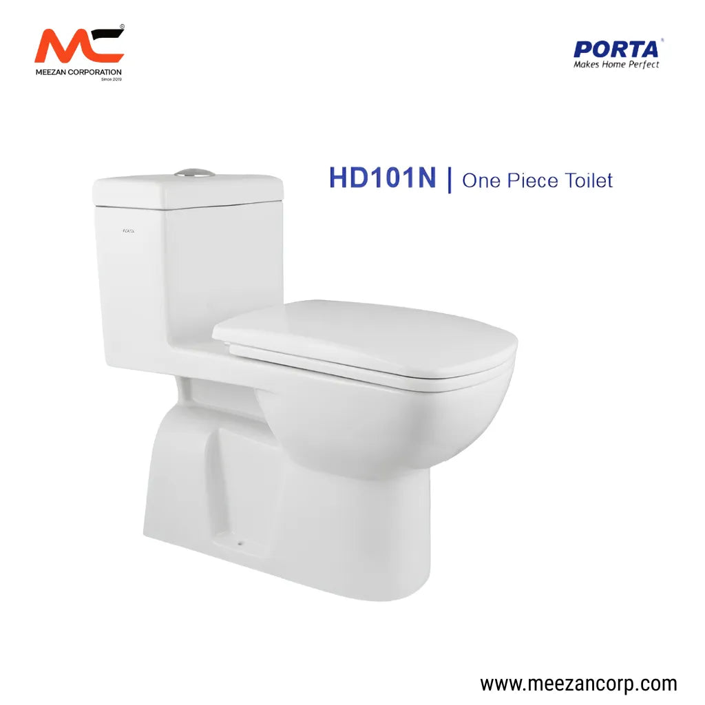 Porta HD101N Cito One Piece Toilet with Hydraulic Seat Cover
