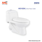 Porta HD102N Cito One Piece Toilet with Hydraulic Seat Cover