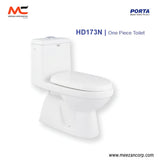 Porta HD173N Cito One Piece Toilet with Normal Seat Cover
