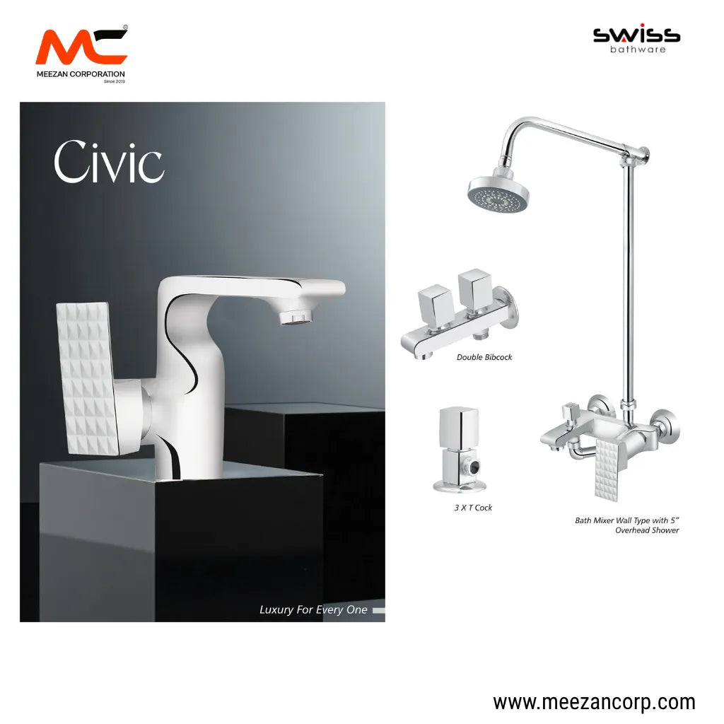 Swiss Bathware Civic Showerset