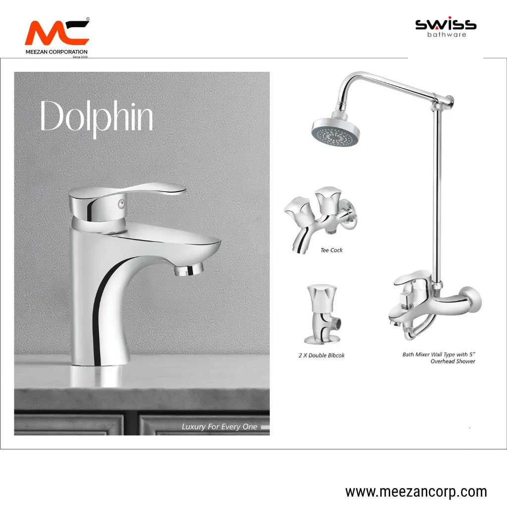 Swiss Bathware Dolphin Showerset