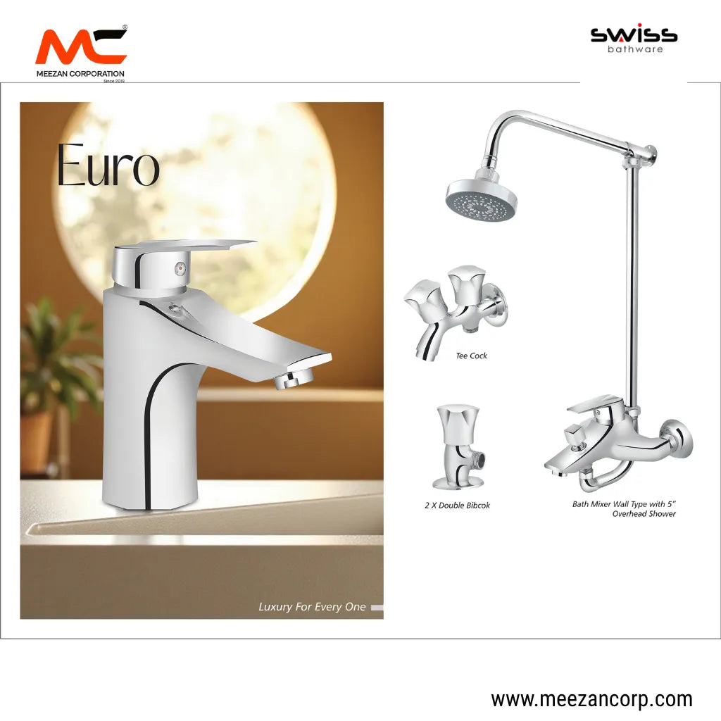 Swiss Bathware Euro Showerset