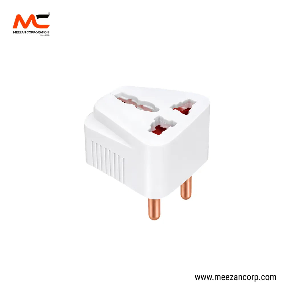 Universal 2-Pin Multi Plug Adapter