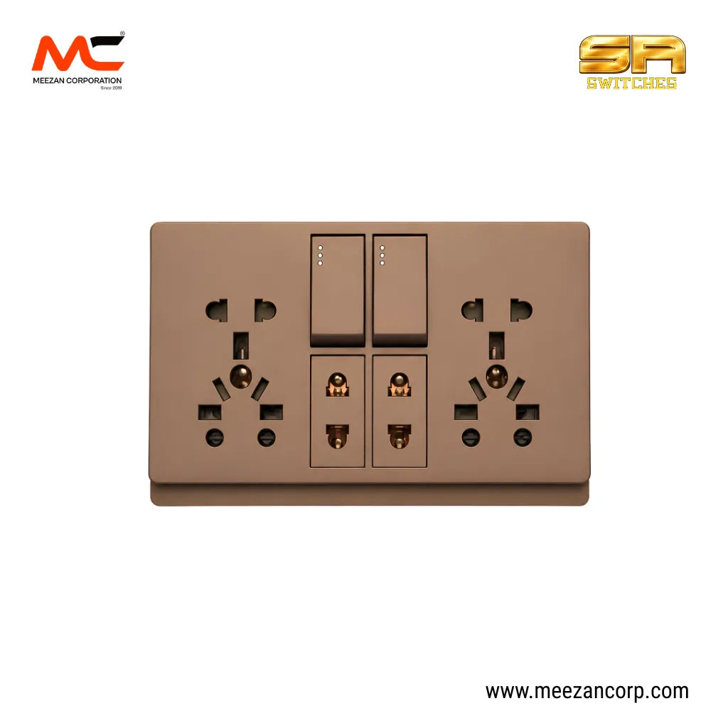 Dual Multi Socket Rose Gold (SA)