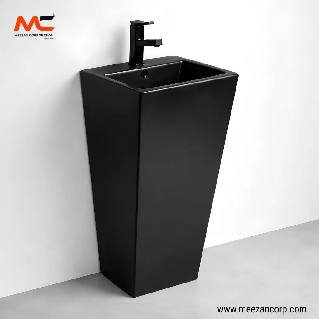 Vanity Basin – Matt Black Ceramic