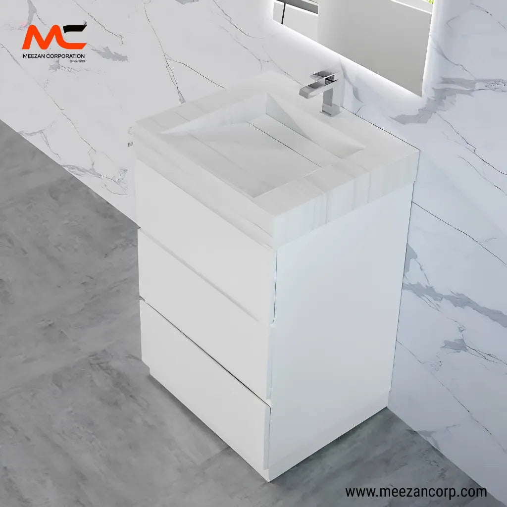 Vanity Basin – Pure White Ceramic